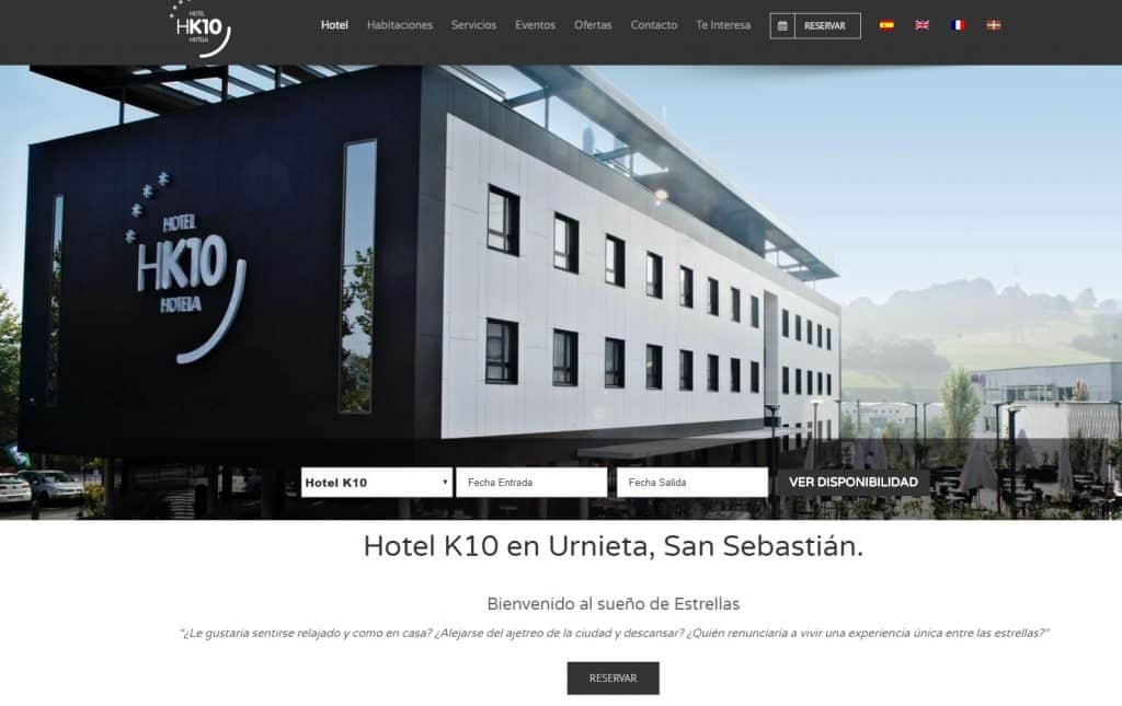 Proyectos web para hoteles con encanto - GIMH