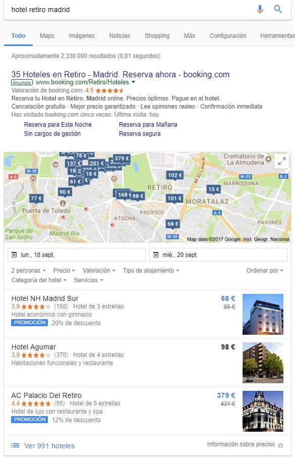 Google Hotel Ads Commission Program