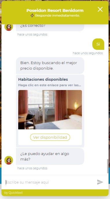 CHATBOT HOTELES